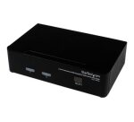 StarTech.com Commutateur KVM 2 Ports DisplayPort, USB et Audio - Switch KVM - 2560x1600