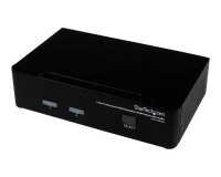 StarTech.com Commutateur KVM 2 Ports DisplayPort, USB et Audio - Switch KVM - 2560x1600