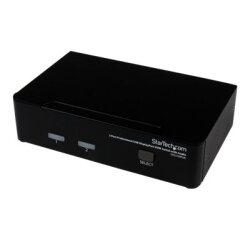 StarTech.com Commutateur KVM 2 Ports DisplayPort, USB et Audio - Switch KVM - 2560x1600