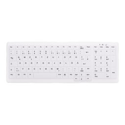 CHERRY AK-C7000 clavier Médical USB AZERTY Français Blanc