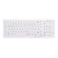 CHERRY AK-C7000 clavier Médical USB AZERTY Français Blanc