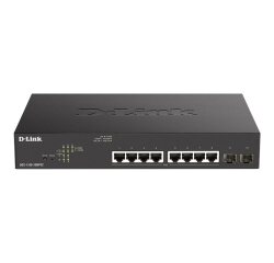 D-Link DGS-1100-10MPV2 Géré L2 Gigabit Ethernet (10/100/1000) Connexion Ethernet, supportant l'alimentation via ce port (PoE) 1U Noir