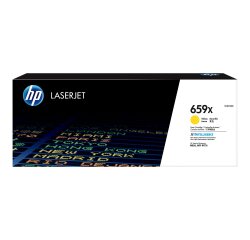 HP 659X - yellow - original - LaserJet - toner cartridge (W2012X)