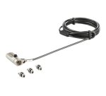 StarTech.com Câble de Verrouillage Universel à Combinaison de 2 m pour Ordinateur Portable - Combinaison à 4 Chiffres - Compatible avec K-Slot, Nano, Wedge Slot - Câble en Acier Antivol
