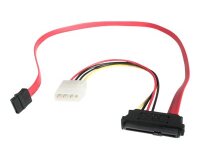 StarTech.com Câble Adaptateur SAS SFF 8482 vers SATA avec Alimentation LP4 - 46 cm