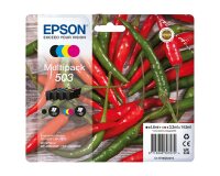Epson 503 Multipack - pack de 4 - noir, jaune, cyan, magenta - original - cartouche d'encre