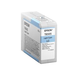 Epson T8505 - lichtcyaan - origineel - inktcartridge
