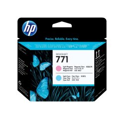 HP 771 - light magenta, light cyan - printhead
