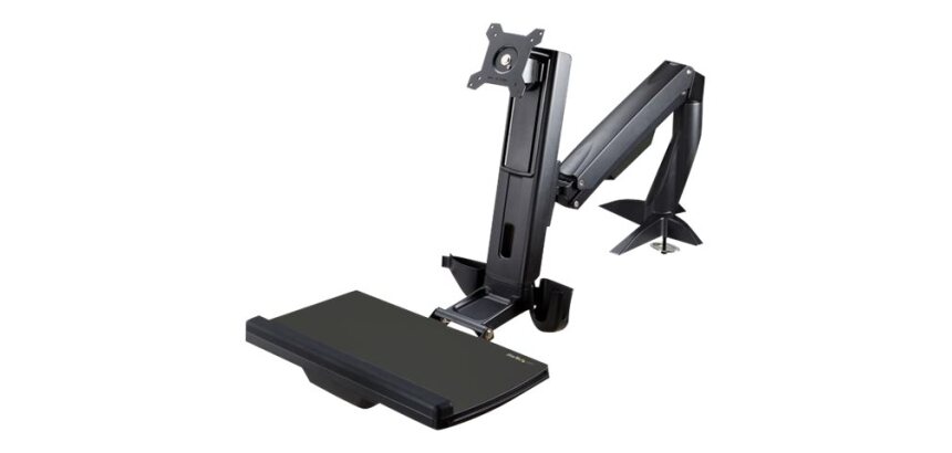 StarTech.com Support de bureau debout pour écran, clavier et souris