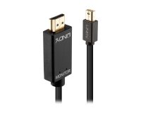Lindy Câble adaptateur 2m Mini Display Port vers HDMI 4K30Hz