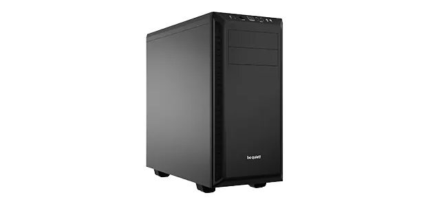 be quiet! Pure Base 600 Noir | Boîtier PC, Mini ITX / Micro ATX / ATX,1 ventilateur Pure Wings 2 120 mm, 1 ventilateur Pure Wings 2 140 mm