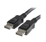 StarTech.com Câble DisplayPort 1.2 50cm - Câble DisplayPort Certifié VESA 4K x 2K Ultra HD - Câble Court DP à DP pour Moniteur - Cordon d'Affichage/Vidéo DP Fin - Connecteurs DP à Verrouillage