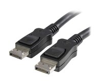 StarTech.com Câble DisplayPort 1.2 50cm - Câble DisplayPort Certifié VESA 4K x 2K Ultra HD - Câble Court DP à DP pour Moniteur - Cordon d'Affichage/Vidéo DP Fin - Connecteurs DP à Verrouillage