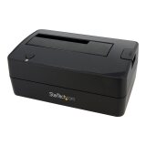 StarTech.com Station d'Accueil pour Disque Dur USB 3.0 à SATA à Baie Unique, Dock pour HDD USB 3.0 (5 Gbps), Docking Station pour HDD/SSD Externe 2,5/3,5" SATA I/II/III - Chargement par le Haut