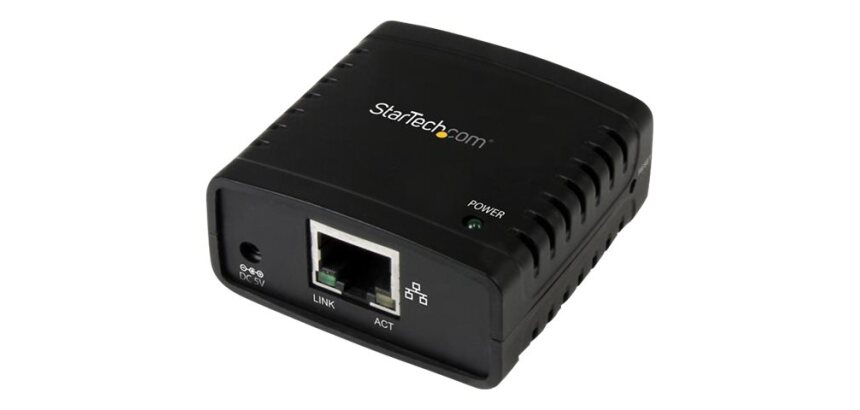 StarTech.com Serveur d'impression LPR réseau 10/100 Mb/s avec port USB 2.0