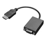 Lenovo HDMI / VGA 0,2 m Noir