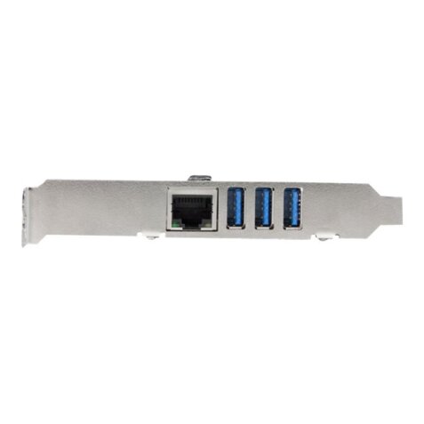 StarTech.com Carte PCI Express à 3 ports USB 3.0 et 1 port Gigabit Ethernet avec UASP