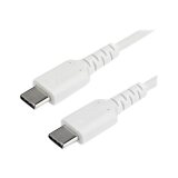 StarTech.com Câble USB-C vers USB-C de 1 m - Blanc