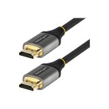 StarTech.com Câble HDMI 2.1 8K de 3 m - Câble HDMI ultra haut débit certifié 48Gbps - 8K 60Hz/4K 120Hz HDR10+ eARC - Câble HDMI Ultra HD 8K - Écran/TV/Affichage - Gaine flexible TPE