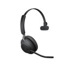 Jabra Evolve2 65 Casque Sans fil Arceau Bureau/Centre d'appels USB Type-A Bluetooth Noir