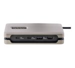 StarTech.com Adaptateur Multiport USB C - Station d'Accueil USB C, 4K 60Hz HDMI 2.0b, HDR, Hub USB 3.2 Gen 2 10Gbps - Mini Dock USB C 100W PD Pass-Through - Adaptateur Vidéo avec Câble de 30cm pour PC Portable
