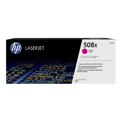 HP 508X toner LaserJet Magenta grande capacité authentique
