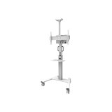 Neomounts FL50S-825WH1 Support au sol mobile pour écran 37-75" - TÜV