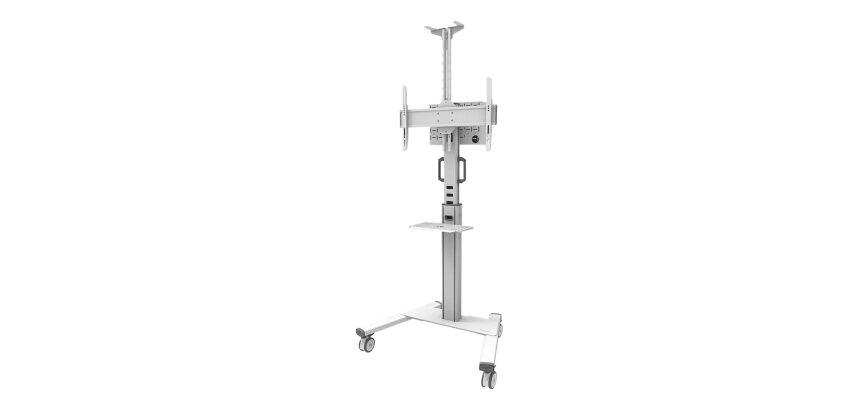Neomounts FL50S-825WH1 Support au sol mobile pour écran 37-75" - TÜV