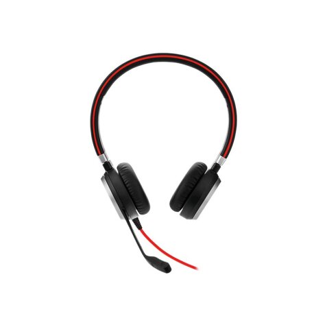 Casque avec fil arceau bureau/centre d'appels Jabra Evolve 40 noir