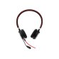 Bedrade headset voor bureau/callcenter Jabra Evolve 40 zwart