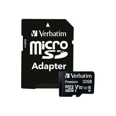 Verbatim - Flash-Speicherkarte - 32 GB - microSDHC
