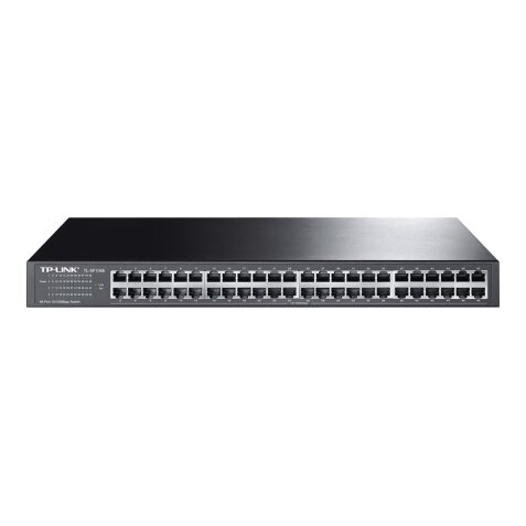 TP-Link TL-SF1048 Non-géré Fast Ethernet (10/100) 1U Noir
