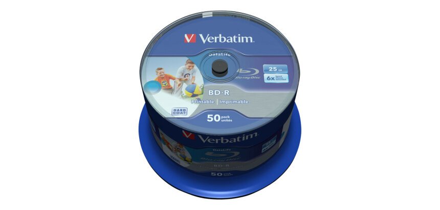 Verbatim DataLife - BD-R x 50 - 25 GB - storage media