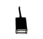 StarTech.com Câble USB OTG Samsung Galaxy Tab - Adaptateur OTG USB Type A femelle - 1 mètre