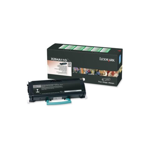 Lexmark - noir - original - cartouche de toner - LCCP, LRP