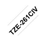 Brother TZe-261 - laminated tape - 1 cassette(s) - Roll (3.6 cm x 8 m) (pack of 20)