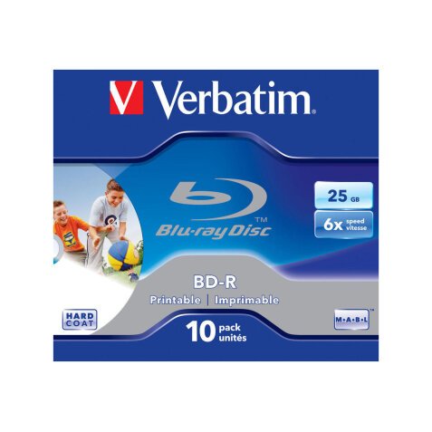 Verbatim - BD-R x 10 - 25 GB - storage media