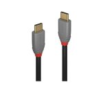 Lindy Câble USB 3.2 type C vers C, 20Gbit/s, 100W, PD, Anthra Line, 0.5m