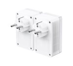 TP-Link TL-PA7017PKIT(FR) 1000 Mbit/s Ethernet/LAN Blanc 2 pièce(s)