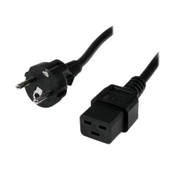 StarTech.com Cordon d'alimentation CEE7 vers IEC 320 C19 de 2m pour ordinateur - M/F