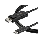 StarTech.com Câble USB Type-C vers DisplayPort 1.4 (bidirectionnel) - 1m - Adaptateur USB-C à DP