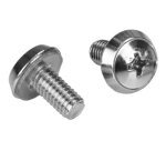 StarTech.com Vis M6 et écrous cages M6 pour rack serveur - Paquet de 20