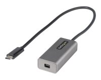 StarTech.com Adaptateur USB C vers Mini DisplayPort - Dongle USB-C 4K 60Hz vers mDP - USB Type-C vers Écran Mini DP - Convertisseur Graphique - Compatible Thunderbolt 3 - Câble Intégré 30cm