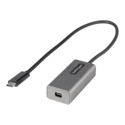 StarTech.com Adaptateur USB C vers Mini DisplayPort - Dongle USB-C 4K 60Hz vers mDP - USB Type-C vers Écran Mini DP - Convertisseur Graphique - Compatible Thunderbolt 3 - Câble Intégré 30cm