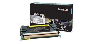 Lexmark X746A1YG Cartouche de toner 1 pièce(s) Original Jaune