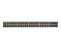 Zyxel GS1920-48HPV2 Géré Gigabit Ethernet (10/100/1000) Connexion Ethernet, supportant l'alimentation via ce port (PoE) Noir