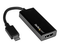 StarTech.com Adaptateur vidéo USB-C vers HDMI - M/F - Ultra HD 4K - Noir