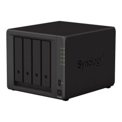 Synology DiskStation DS923+ serveur de stockage NAS Tower Ryzen Embedded R1600 4 Go DDR4L 0 To DiskStation Manager Noir