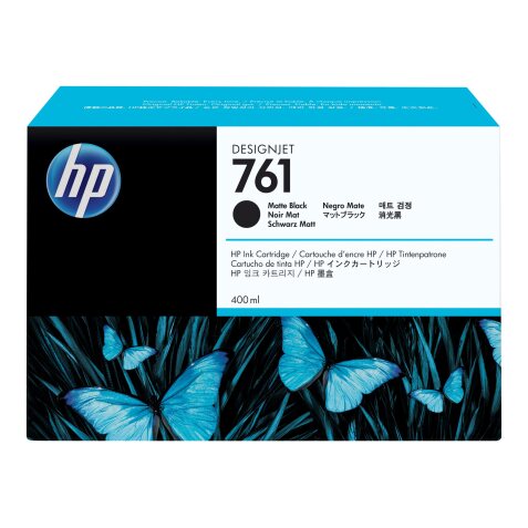 HP 761 cartouche d'encre DesignJet noir mat, 400 ml