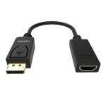 Vision TC-DPHDMI/BL câble vidéo et adaptateur HDMI Type A (Standard) DisplayPort Noir